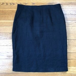 KAREN WARREN Linen Skirt